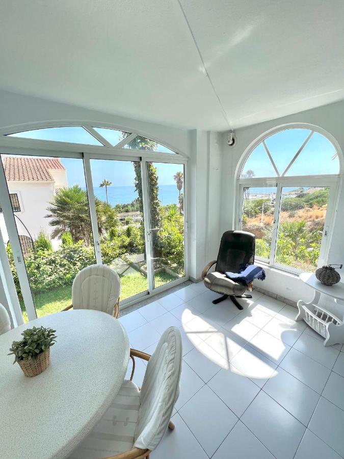 Fabulous Vacation In A 2 Bedroom Townhouse With 2 Terraces Overlooking The Sea, Suitable For 6 People 3 Swimming Pools Tennis And 200 Mts From The Sea El Faro Exterior foto