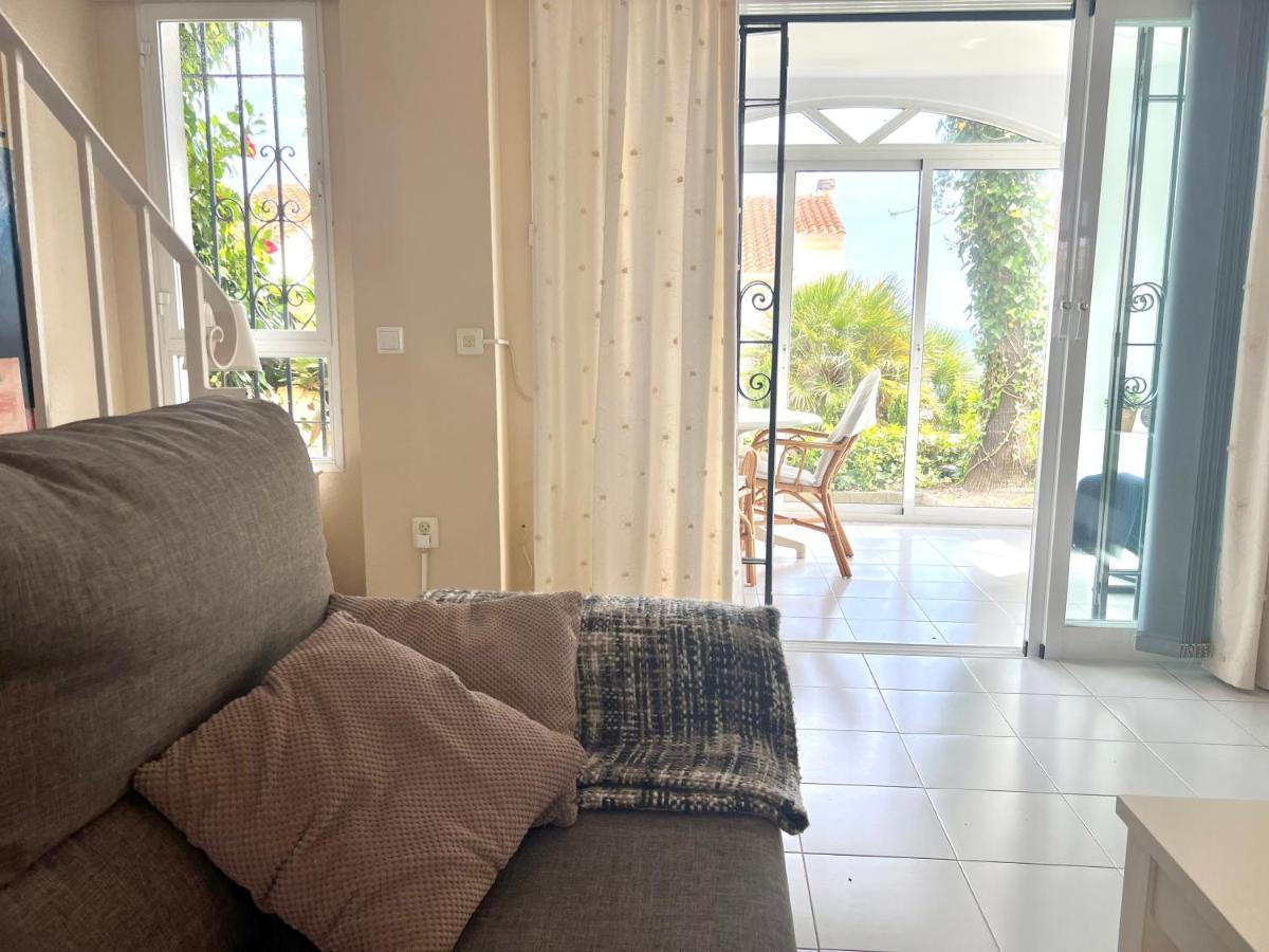 Fabulous Vacation In A 2 Bedroom Townhouse With 2 Terraces Overlooking The Sea, Suitable For 6 People 3 Swimming Pools Tennis And 200 Mts From The Sea El Faro Exterior foto