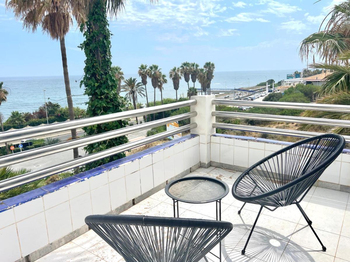 Fabulous Vacation In A 2 Bedroom Townhouse With 2 Terraces Overlooking The Sea, Suitable For 6 People 3 Swimming Pools Tennis And 200 Mts From The Sea El Faro Exterior foto